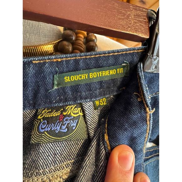 Jaded London Women’s 70’s Style Swirl Patchwork Jeans - Picture 8 of 8